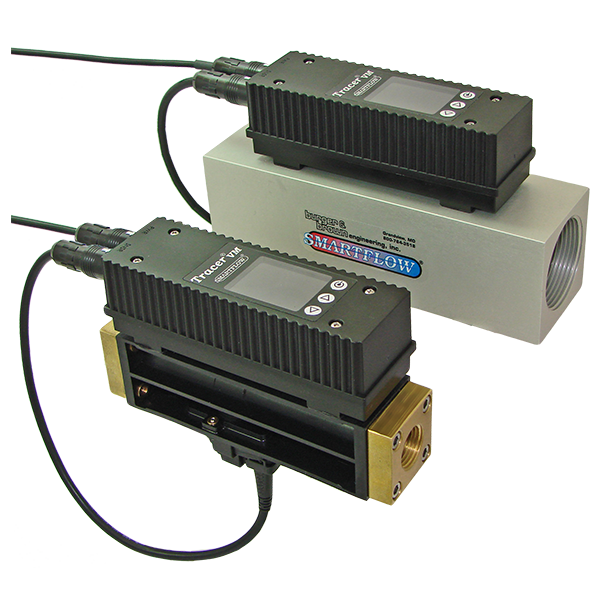 TracerVM flow meters with user interface